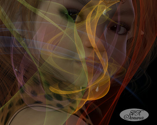 PSP - Demo-Bild mit Rons Wisps Pinsel PSP - Demo-Bild mit Rons Wisps Pinsel