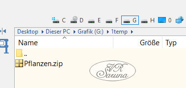 PC - Speedcommander gepacktes Archiv Screen PC - Speedcommander gepacktes Archiv