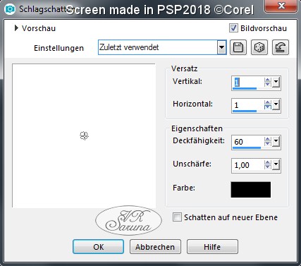 PSP - Deko 01 Schatten 1 Screen PSP - Deko 01 Schatten 1